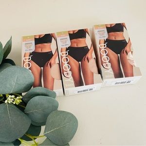 BOODY Full Brief Panties Underwear Bundle of 3 Pairs